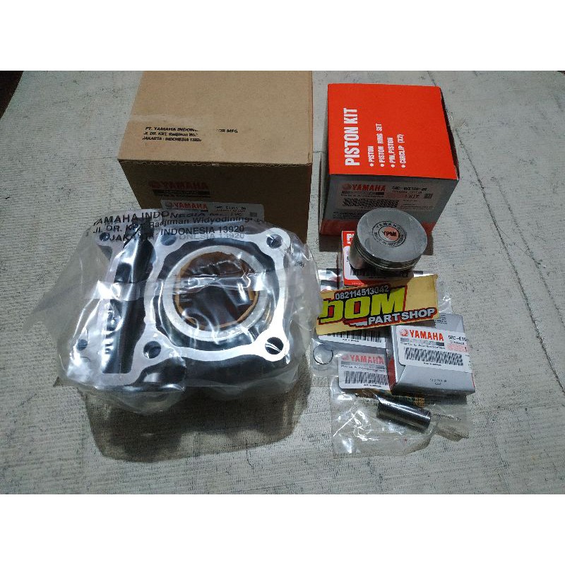 Block Boring Cylinder Blok Seher Jupiter MX New Old Set Original YAMAHA YGP 100%