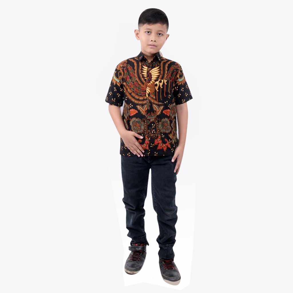 Baju batik anak laki laki 2 - 12  Tahun - Batik anak modern - baju anak terlaris murah