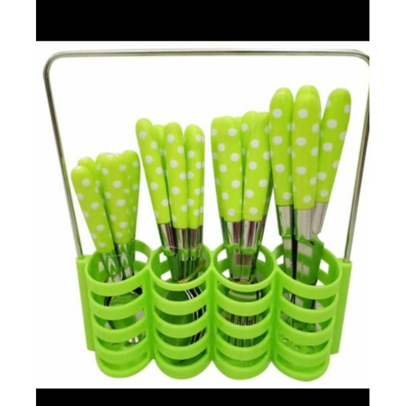 set sendok cantik isi 24pcs