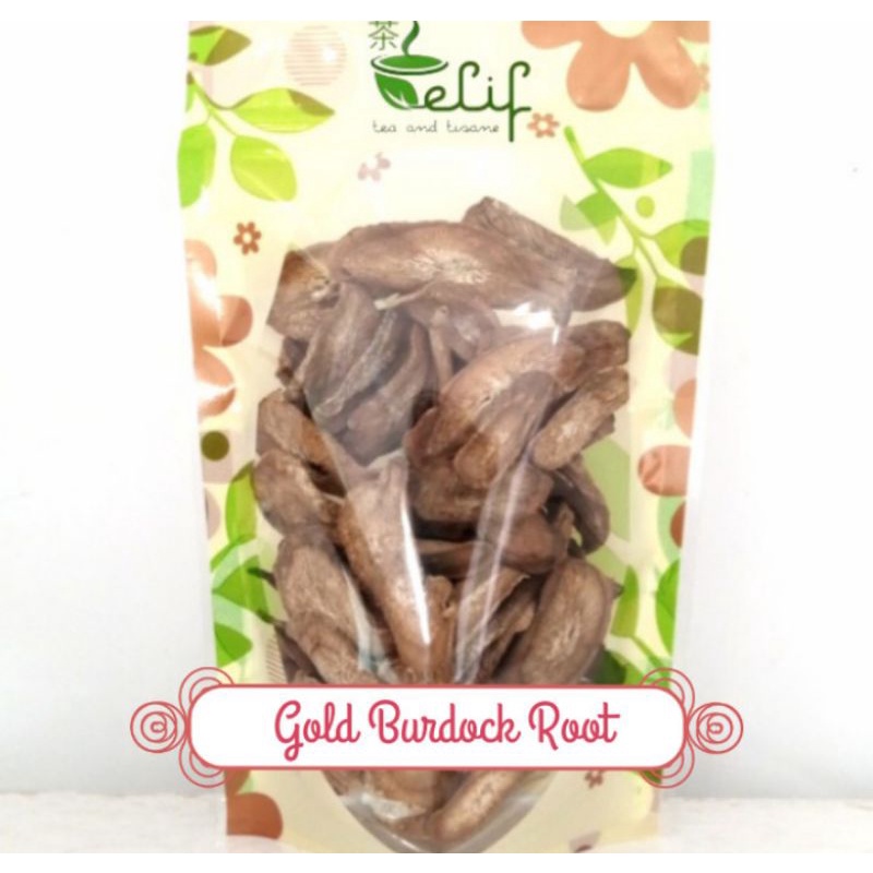 

ELIF TEA Organic Gold Burdock Root Tea : Detox, Digestion & Immune