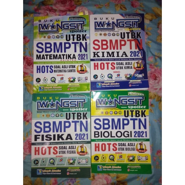preloved wangsit 2021 kimia matematika fisika biologi (set only)