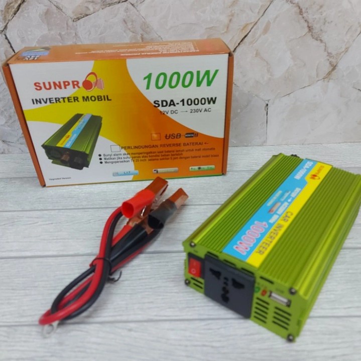 power inverter sunpro 1000W-inverter mobil 1000W 12v-24vSDA-1000W