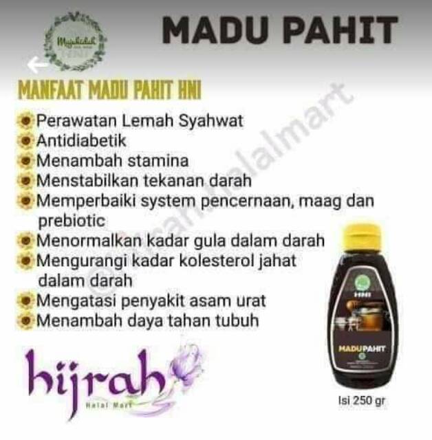 Cek Khasiat Madu Hitam Pahit Hni 