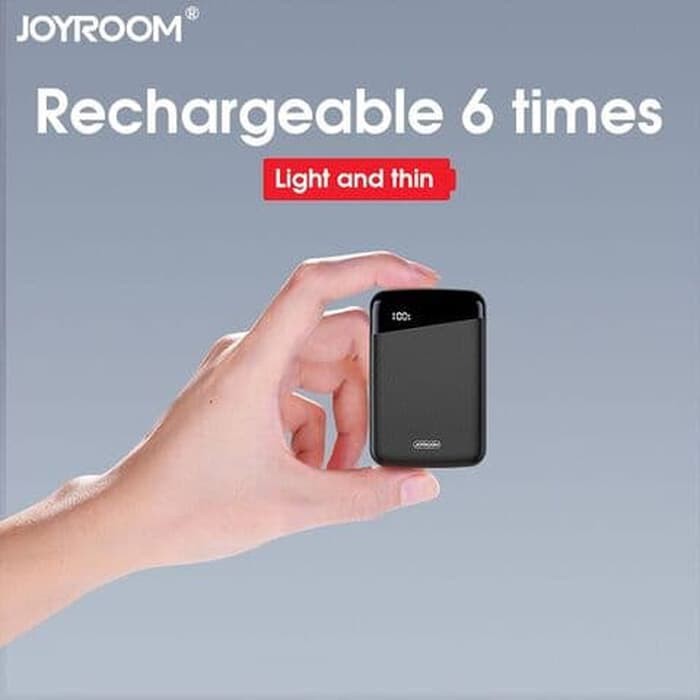 JOYROOM M195 Mini Power Bank 10000mAh Ultra Thin red