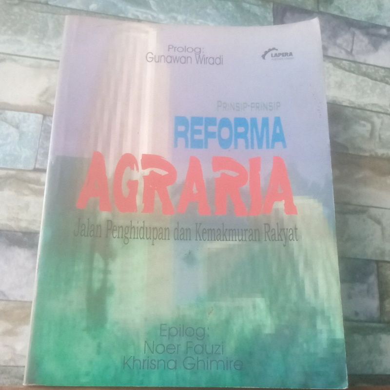 prinsip-prinsip reforma agraria