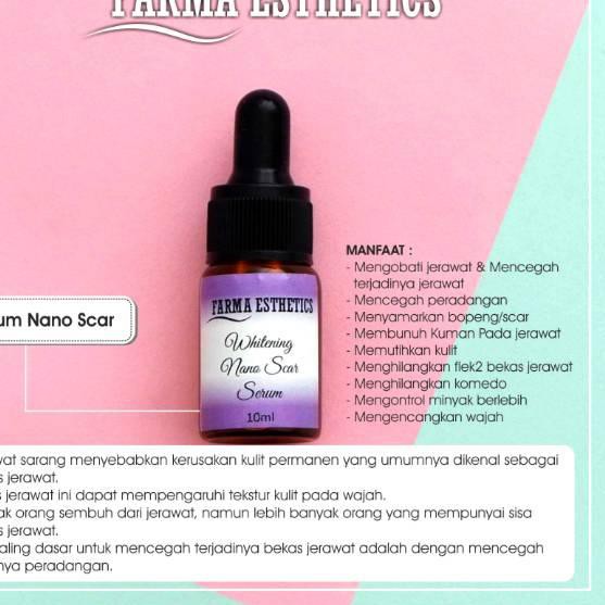 FN5£ □ NEW Serum Nano Scar Farma Esthetics