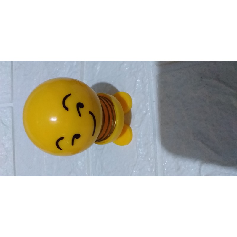 Smile pajangan mobil emoji