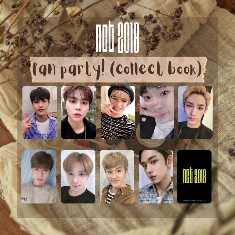 Photocard Unofficial NCT 2018 - Fan Party (COLLECT BOOK)