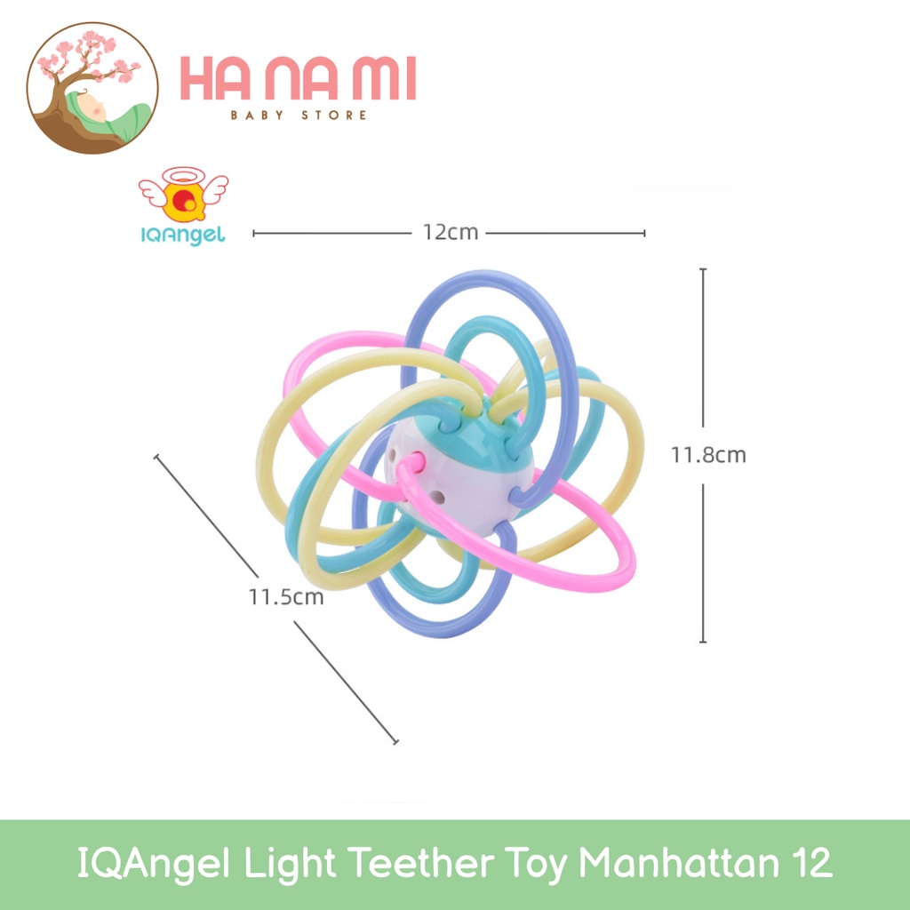 IQAngel Teether Toy Manhattan 12