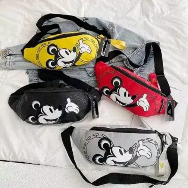 RAJA( COD ) WAISTBAG MICKEY MOUSE Waistbag Dada Fashion Korea