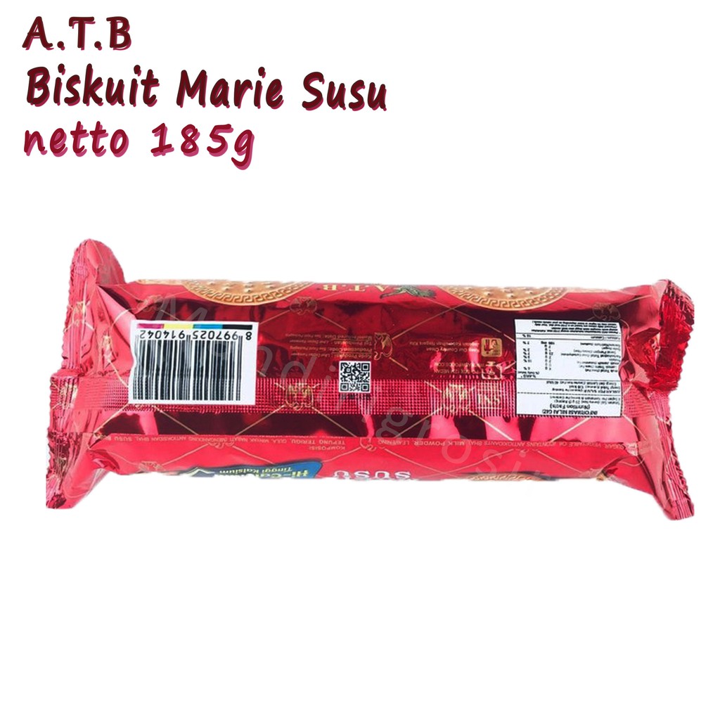 BISKUIT * MARIE SUSU * ATB BISKUIT * 185g