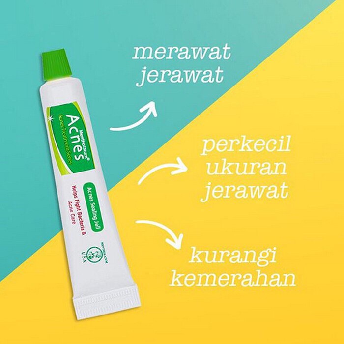 ORIGINAL BPOM Acnes Sealing Jell Gel Penghilang Jerawat USA 9 gr / 5gr sealling obat acne