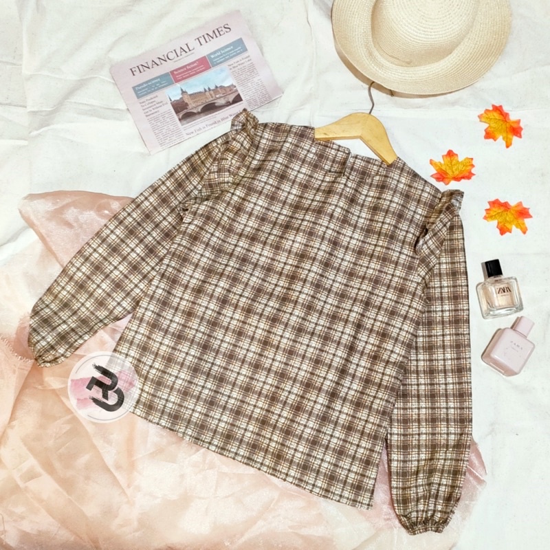 RD FASHION YUNA BLOUSE BAHAN KATUN