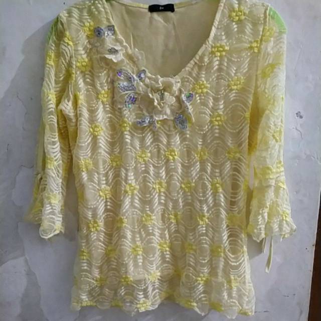 Baju wanita atasan pakaian brokat