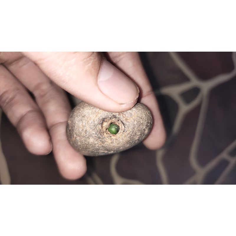 mustika tapa ijo sir alam asli temuan sepuh kuno antik pusaka