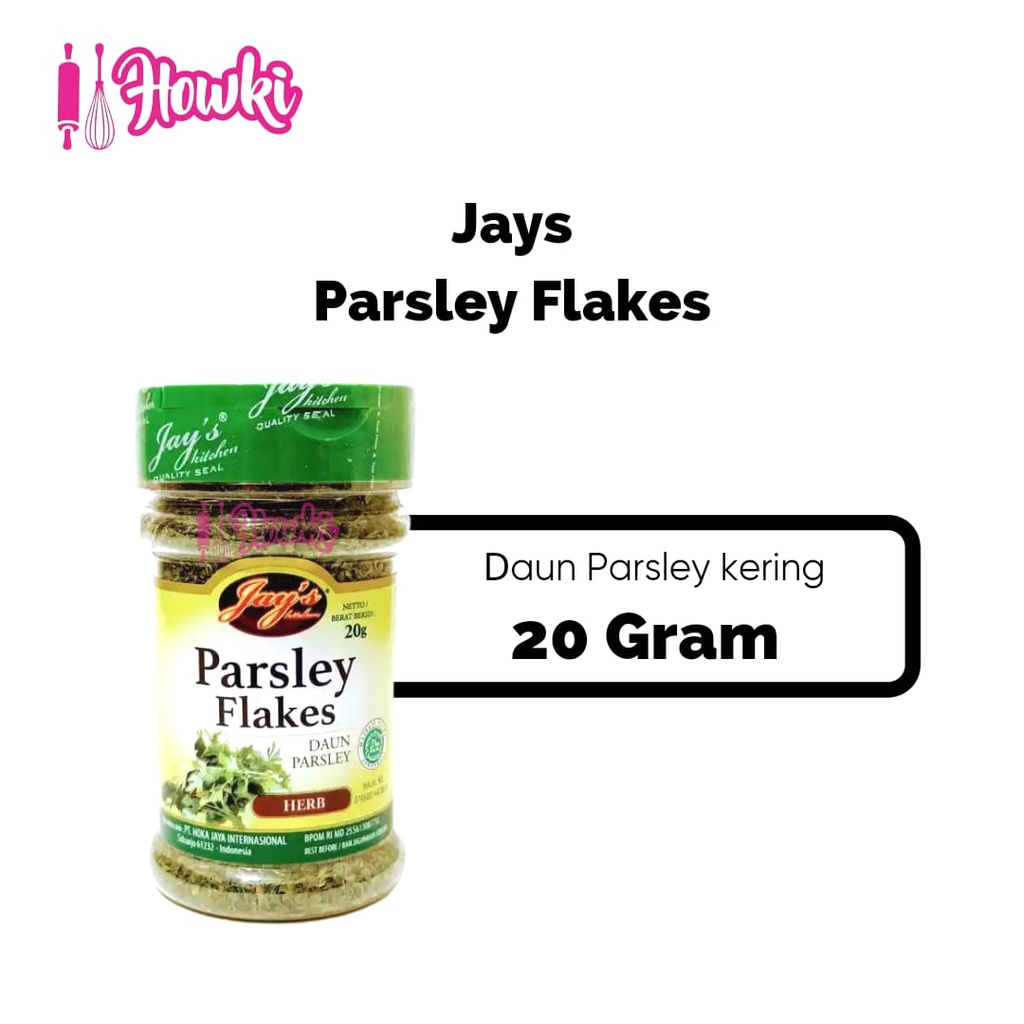 

Jays Herb Parsley Flakes / Daun Parsley