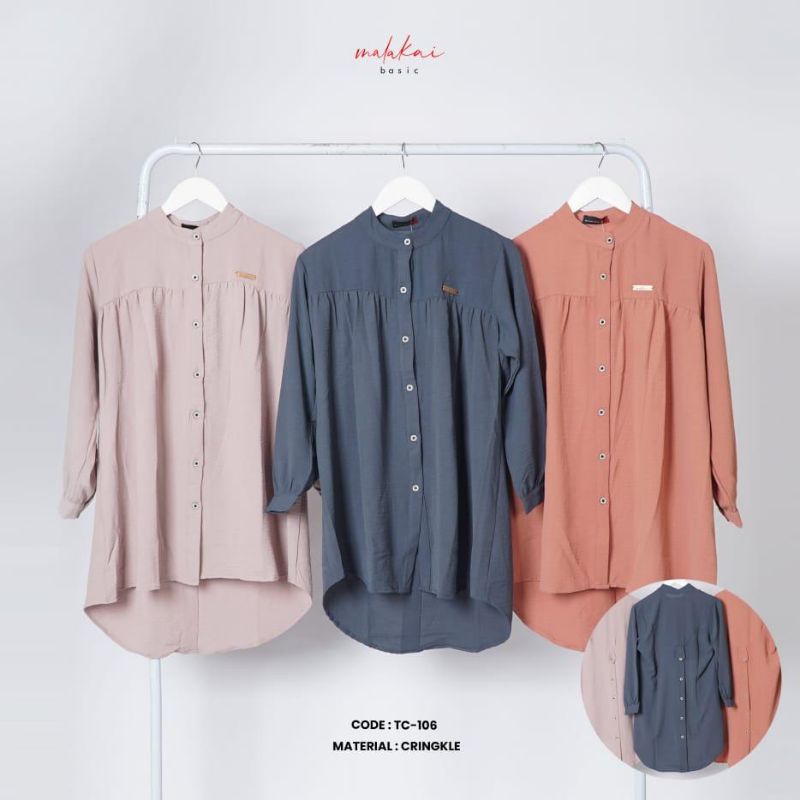 Hi fashion & Malakai basic tunik code TC 106