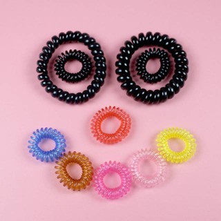  IKAT  RAMBUT  SPIRAL UKURAN BESAR  MODEL KABEL TELEPHONE 