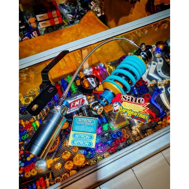 Shockbreaker Monoshock Nitron Tabung Pisah Ukuran 255Mm Ninja Rr Sonic 125 Dash Product Thailand Uni