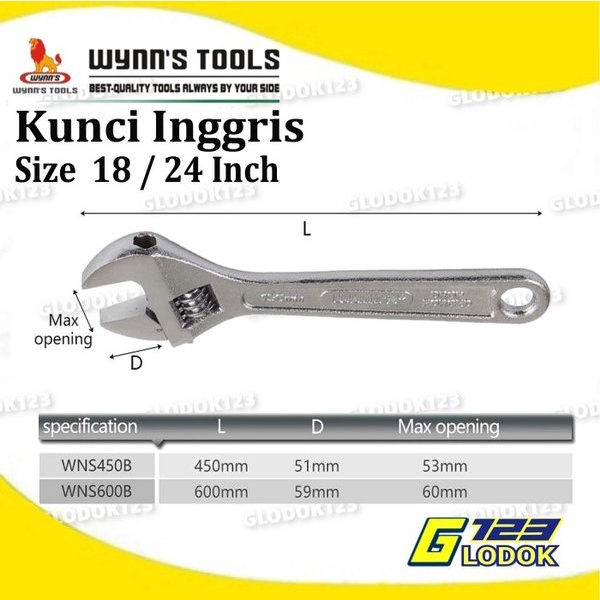 Kunci Inggris Ingris Pas Sok Mur Bengkel Press 12 18 24 Inch