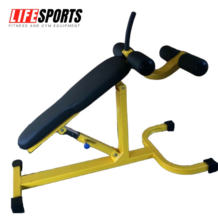 LIFESPORTS - new alat kesehatan olahraga fitness gym bangku sit up bench adjustable commercial use