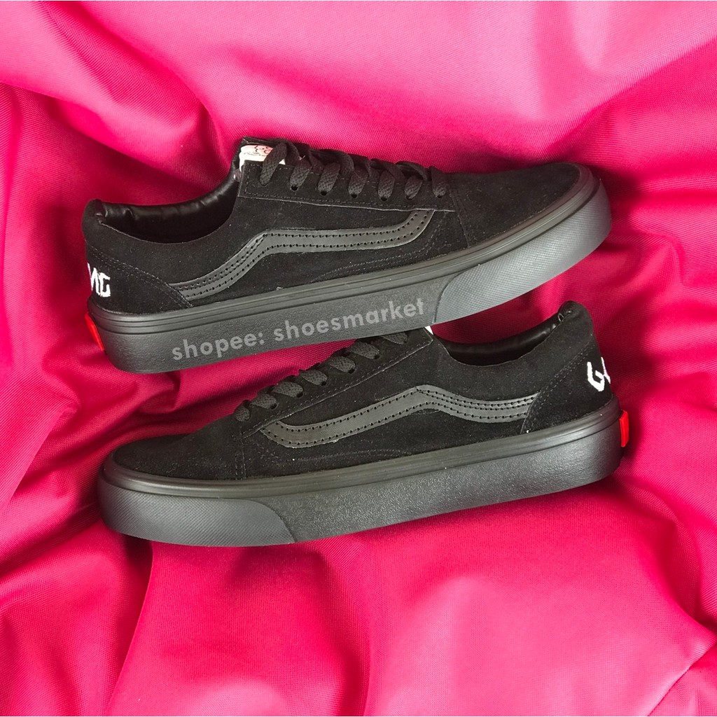 OBRAL SEPATU VANS OLDSKOOL GOLF WANG ALL BLACK