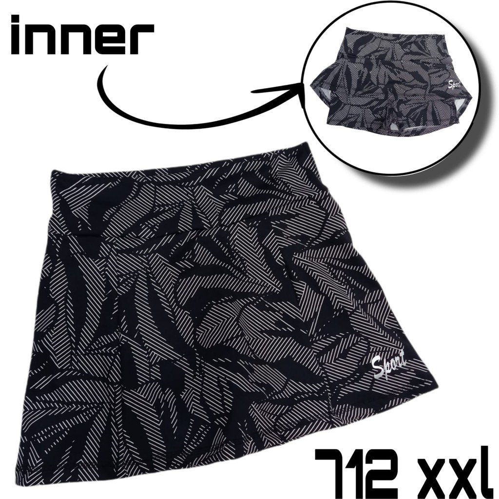 SPORT MINI SKIRT JUMBO/ROK SENAM JUMBO WANITA/ROK OLAHRAGA PENDEK JUMBO WANITA/ROK ZUMBA/ROK YOGA WANITA-RJ18