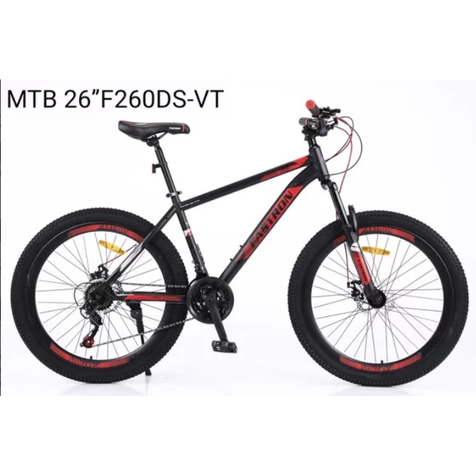 SEPEDA GUNUNG MTB 26 FASTRON F260 DS VT 3x7 MD