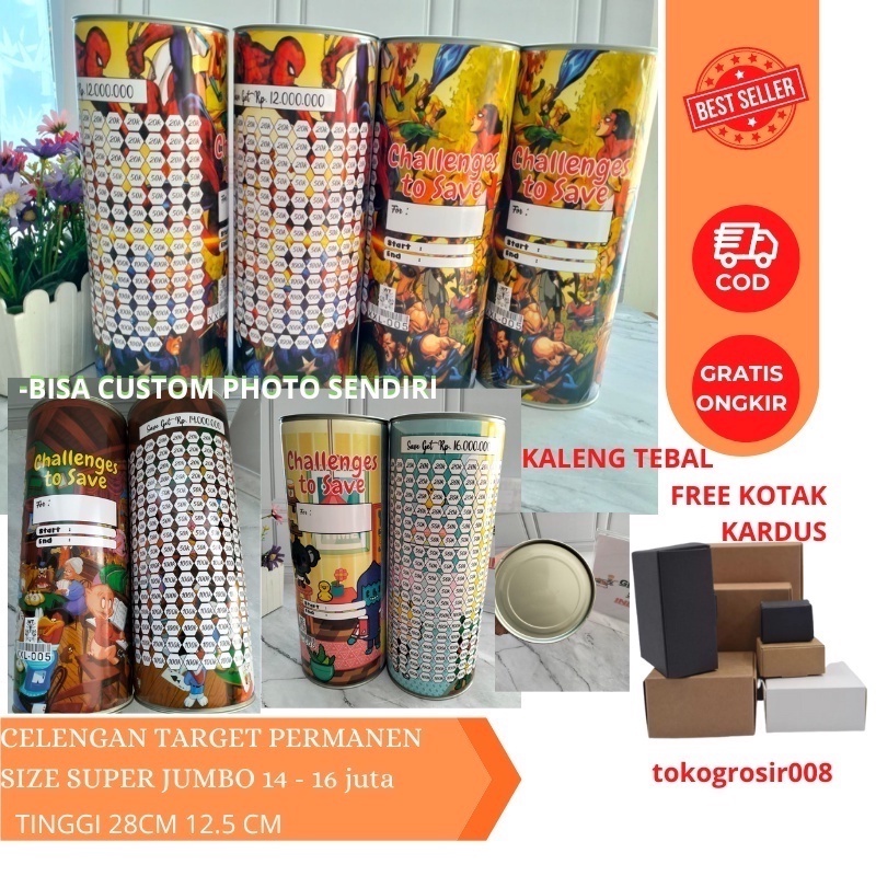 COD CELENGAN TARGET PERMANEN VIRAL TARGET 12-18 JUTA Super Jumbo PERMANEN TERLARIS TERMURAH