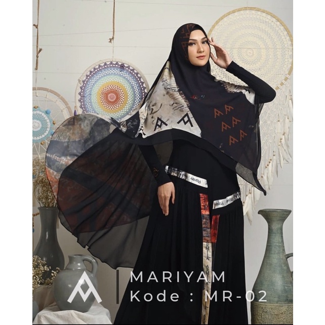 KHIMAR PRINTING MARIYAM BY ARMILA SYARI