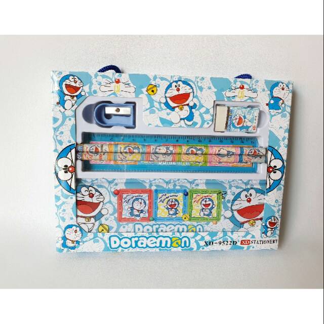

Paket Alat Tulis Anak Set Stationery Import 6 in 1
