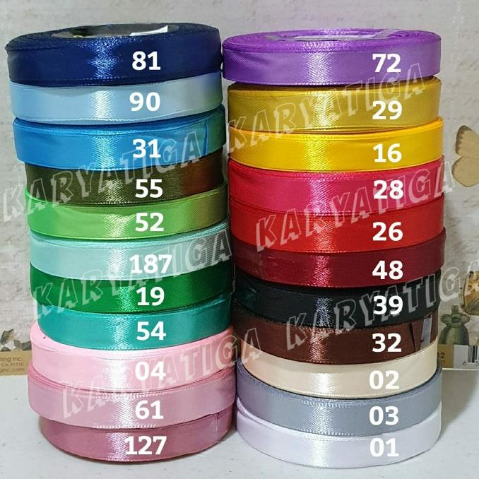 

^^^^^] Pita Satin 1/2 Inch (1.27 cm) - 25 Yard