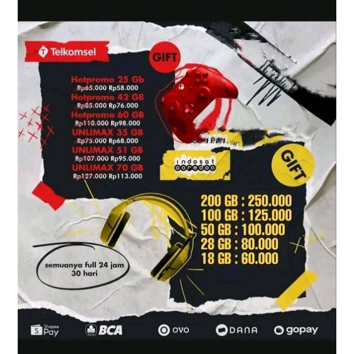 KOUTA TSEL&INDOSAT READY