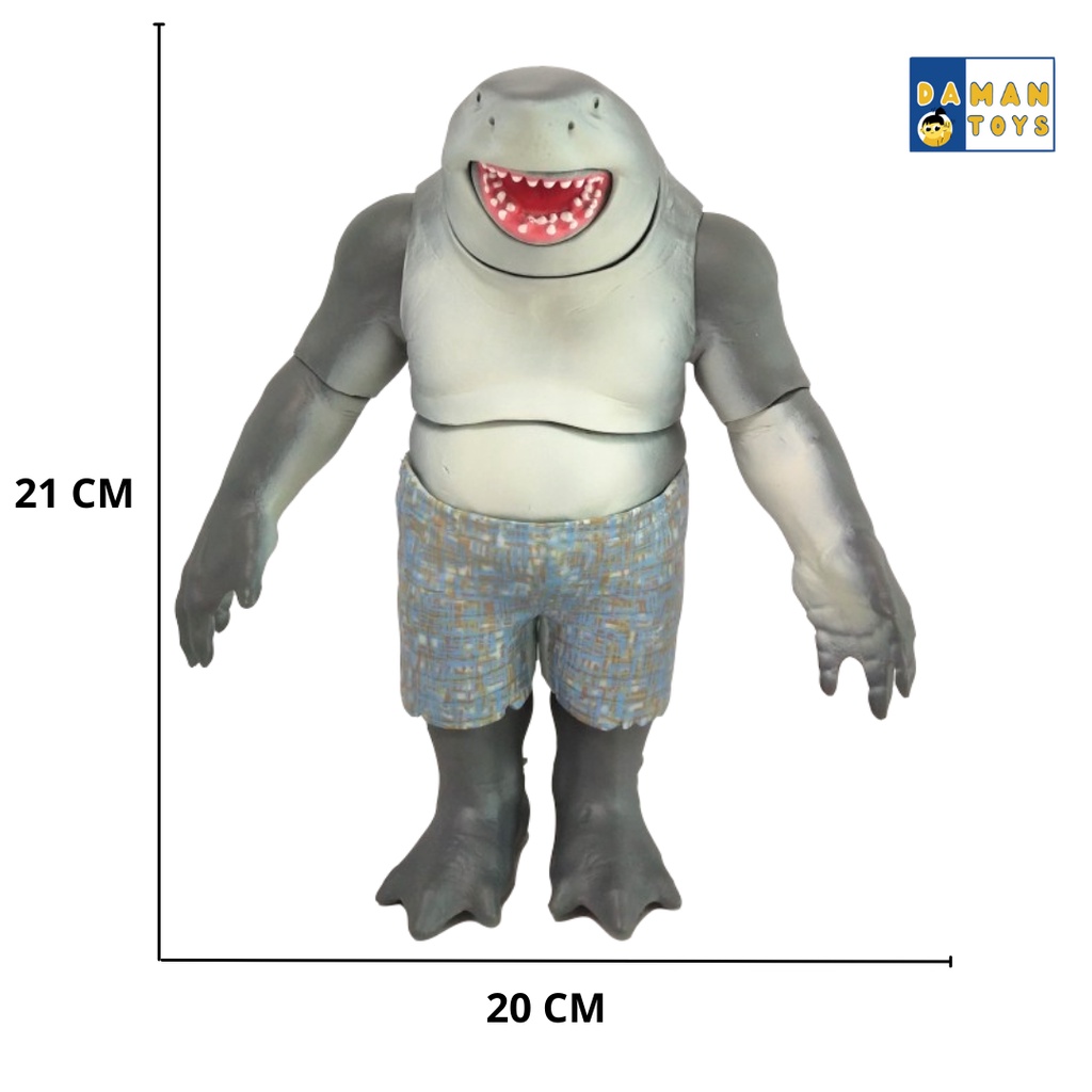 Figure King Shark Suicide Squad Mainan Hiu Jumbo