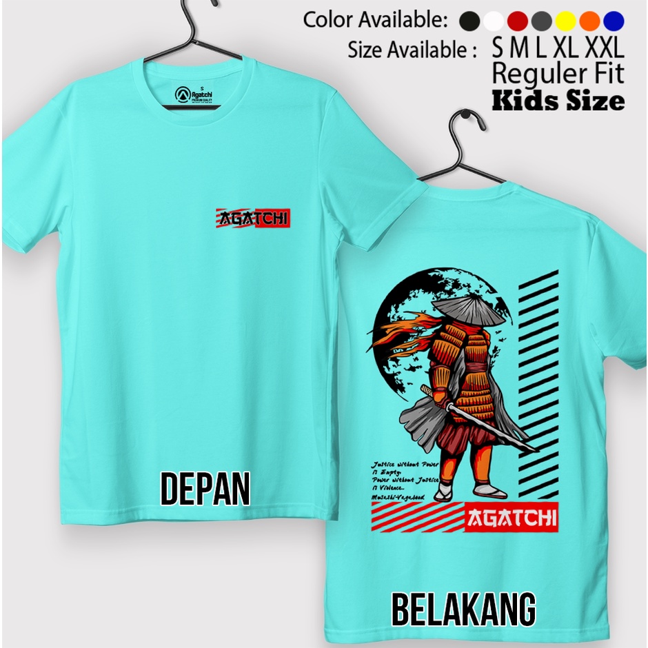 Musashi Samurai , Baju Anak / Kaos Distro Anak / Kaos Atasan Anak Laki laki / Kids T Shirt