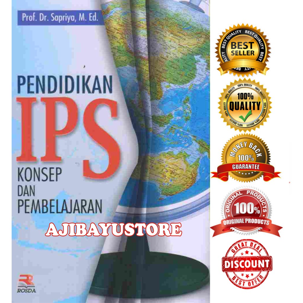 Jual BUKU PENDIDIKAN IPS KONSEP DAN PEMBELAJARAN Sapriya Rosda