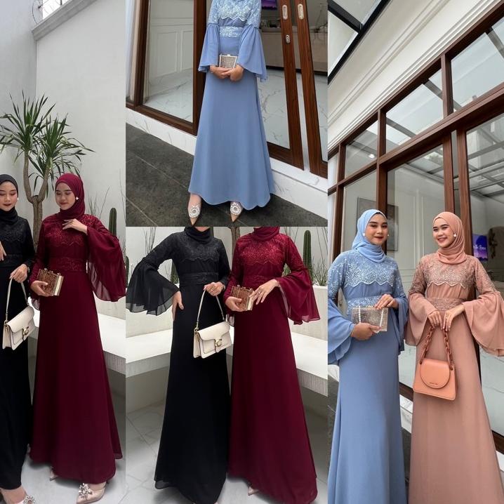 Tren Kekinian.. NAURA MALAYSIAN DRESS