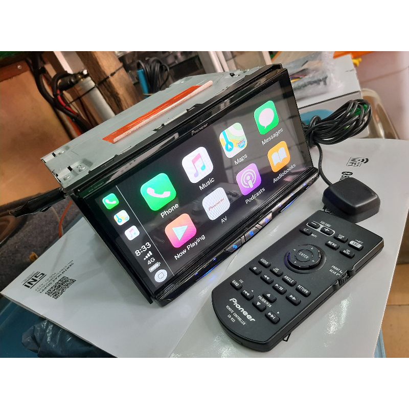Head unit pioneer AVH Z9150BT App carplay android auto