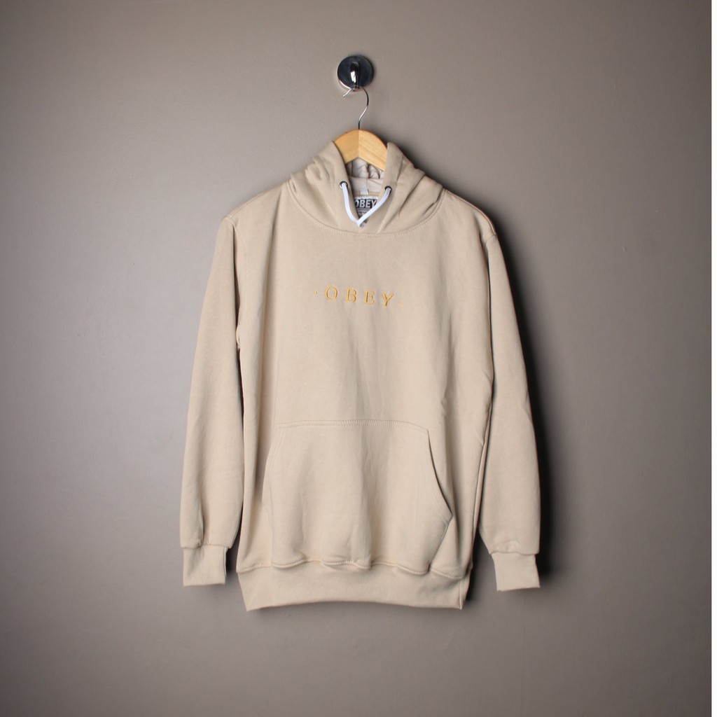 HOODIE JAKET OBEY NOVELL CREAMIRN RBO