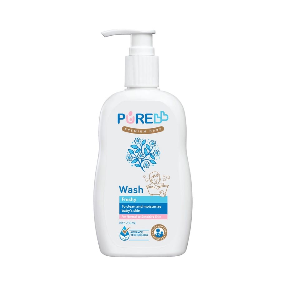 Pure Baby Bath Fruity Freshy Wash 230ml SABUN MANDI BAYI