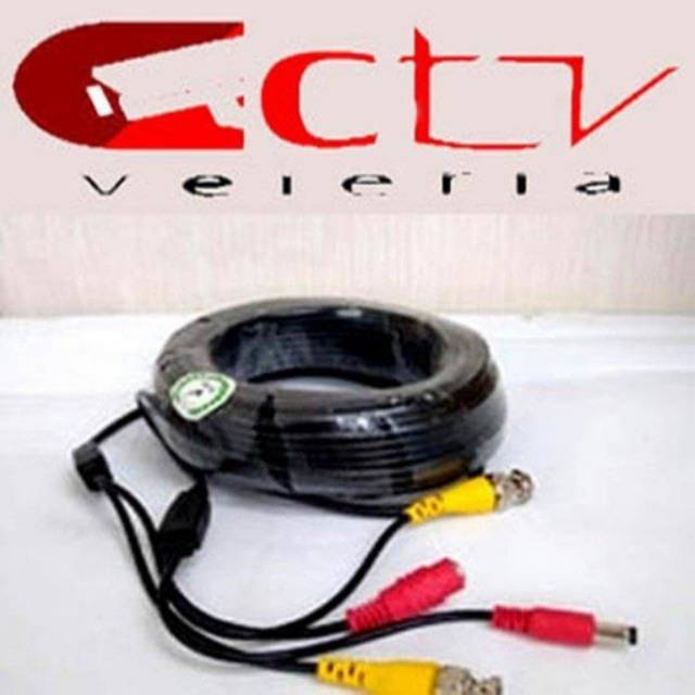 kabel cctv/kabel cctv jadi 20meter/adaptor cctv