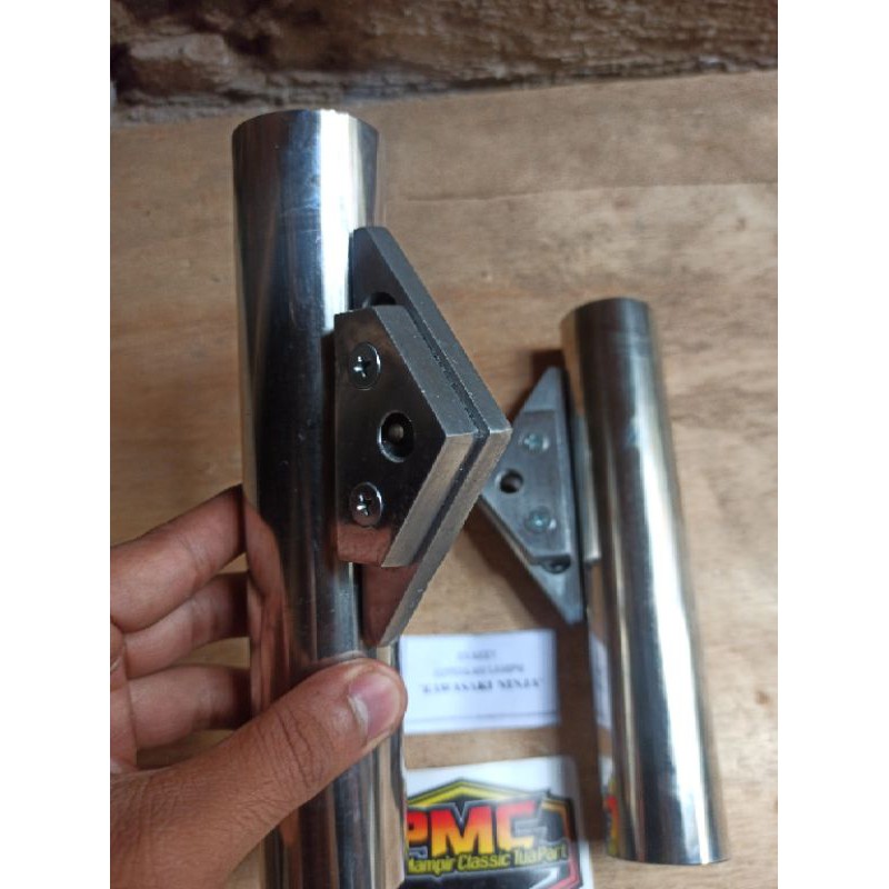 Pangkon Lampu Kupingan Lampu Pesek Jute  Daymaker as 33 Model double pnp shok skok ninja cb gl mp