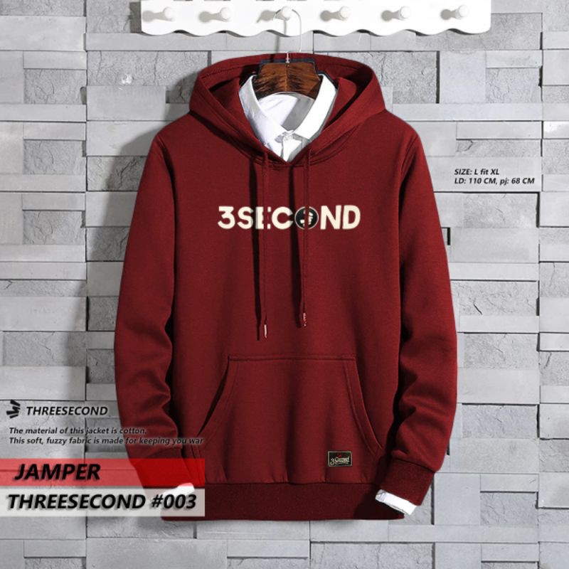HOODIE 3SECOND TEBAL
