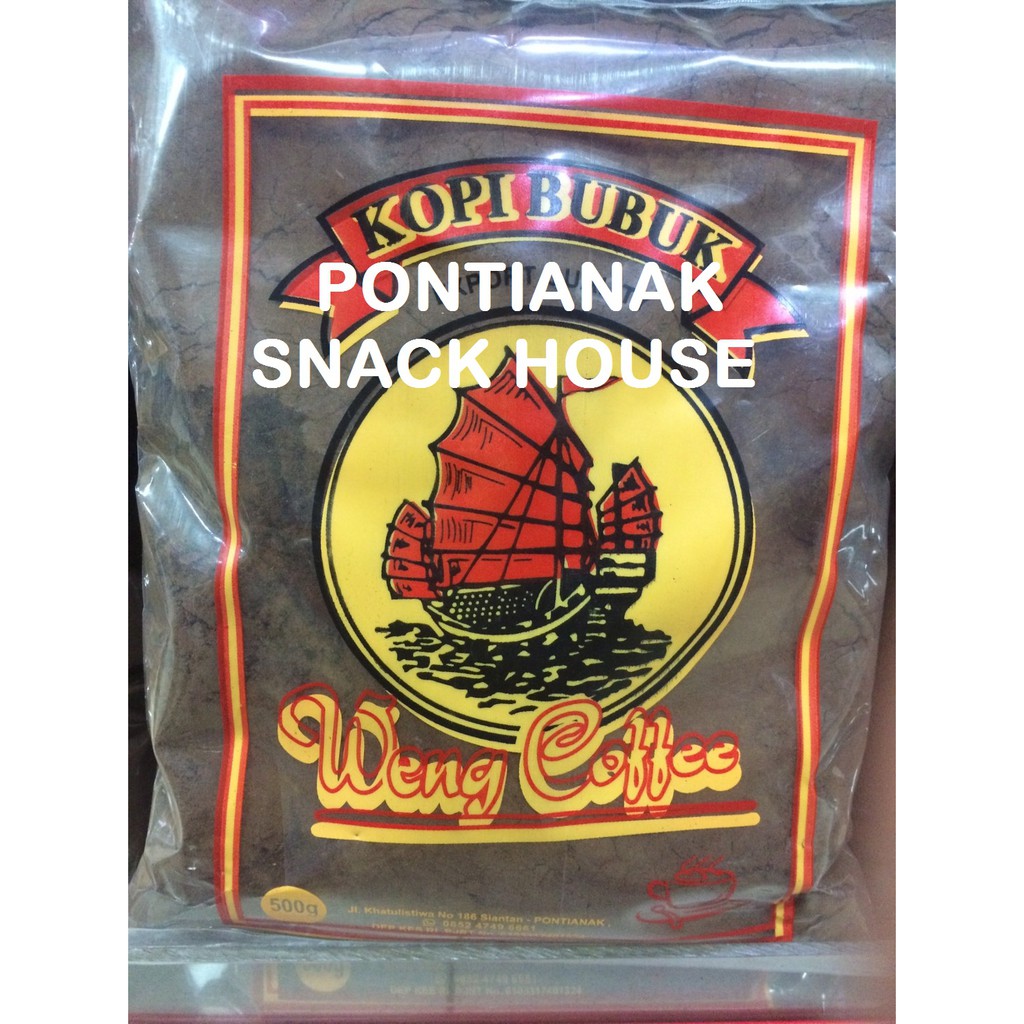 

KOPI BUBUK WENG COFFEE (500 GR) KHAS SIANTAN PONTIANAK