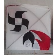 layangan aduan super kertas putih