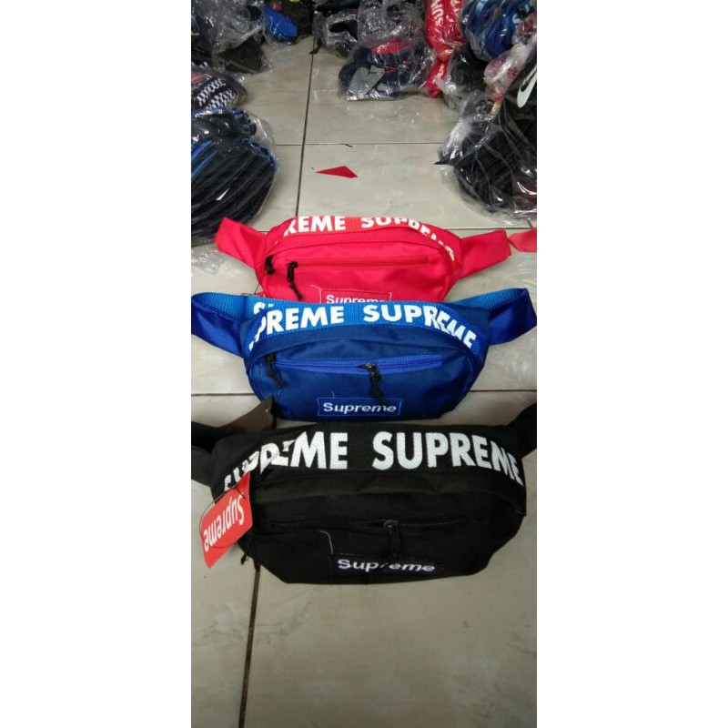 Tas WaistBag pria SUPREME