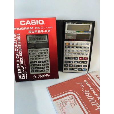 

Kalkulator Casio FX-3600Pv Plus | Calculator Scientific