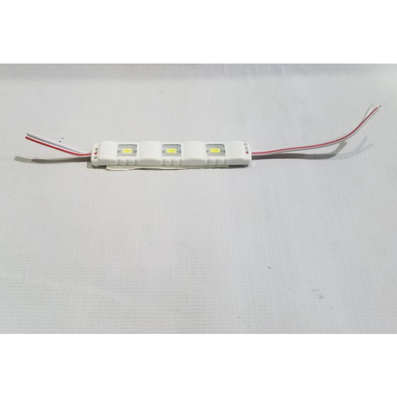 Lampu Module Modul LED 12V 12 Volt 3 Mata Putih
