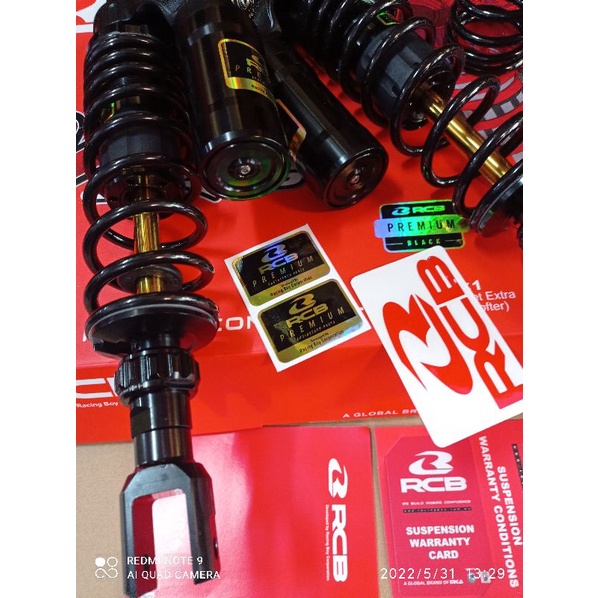 SHOCK RCB VD BLACK SERIES 360MM- HONDA PCX 160