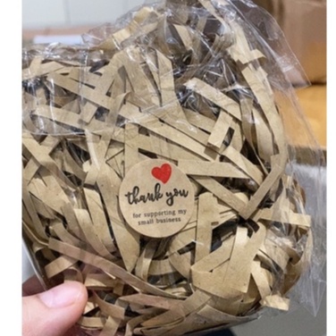 

Kertas Cacah Serut Potong Shredder Paper Kraft Craft 50 100 Gram GEEK HAMPERS